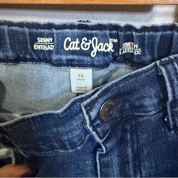 Boys Cozy Bundle GAP Smiley Hoodie (L) Cat & Jack Jeans (12) GAP Kids Joggers - Picture 3 of 4